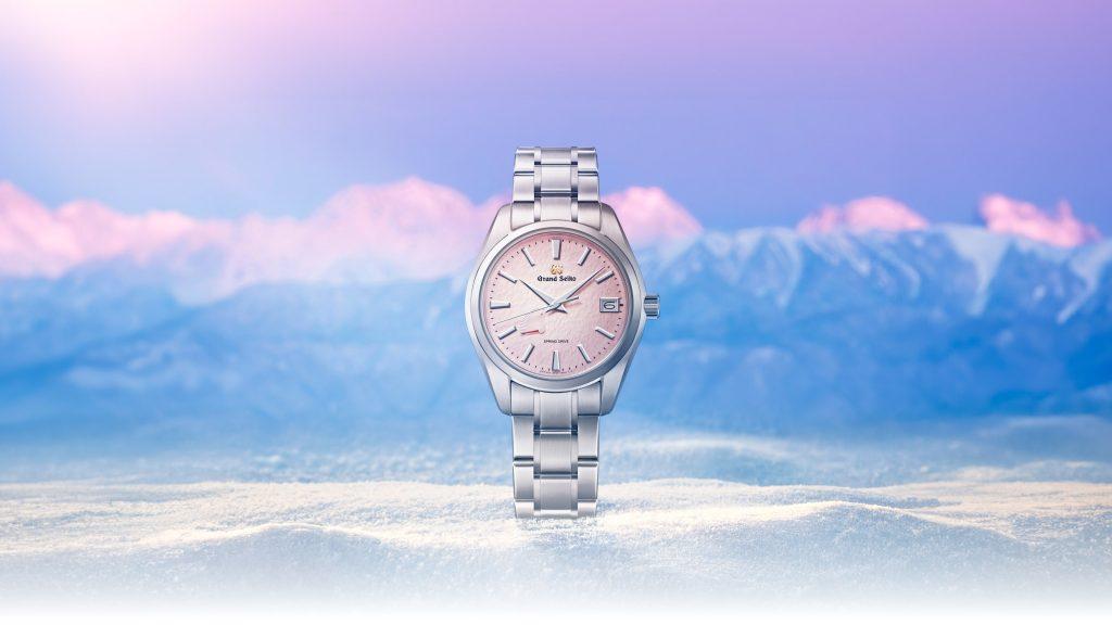 GRAND SEIKO PINK SNOWFLAKE Heritage Collection Caliber 9R 20th Anniversary Limited Edition